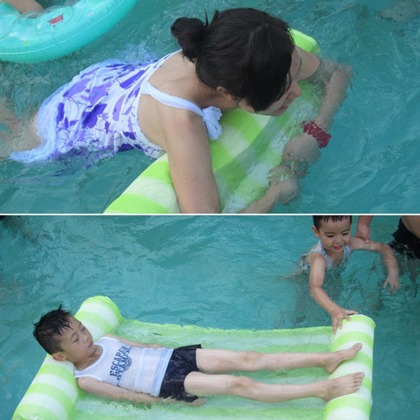 Stripe Floating Sleeping Pool Bed