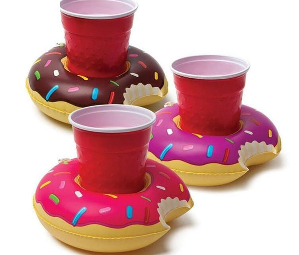 Mini Donuts Inflatable Drink Holders