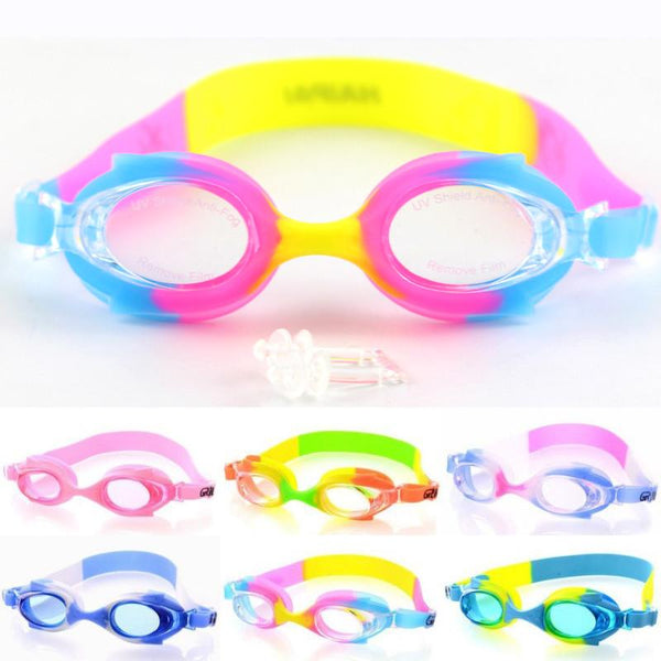 Colorful Kids Swimming Goggles