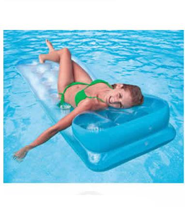 Aqua Inflatable Floating Pool Bed